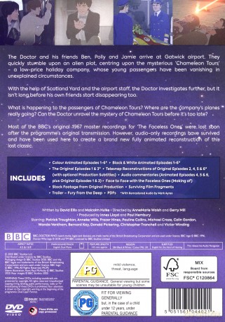 Classic Doctor Who - The Faceless Ones [DVD]