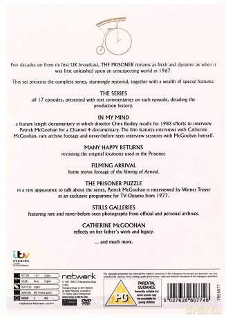 The Prisoner: The Complete Season (Repackage) [6DVD]