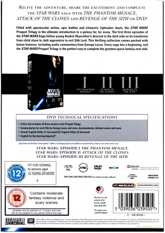 Star Wars 1-3 (Gwiezdne wojny 1-3) [DVD]