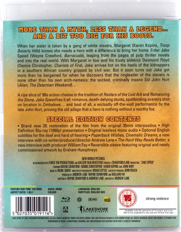 Jake Speed [Blu-Ray]