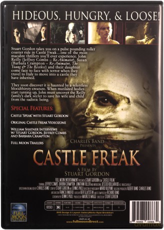 Castle Freak (Remastered Edition) (Potwór na zamku) [DVD]