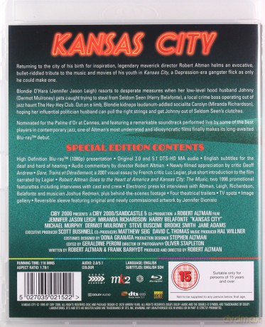 Kansas City [Blu-Ray]