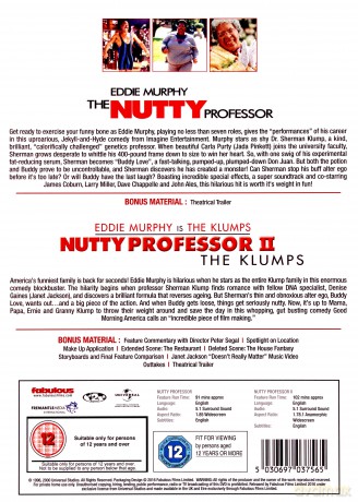 The Nutty Professor 1-2 (Gruby i chudszy 1-2) [2DVD]