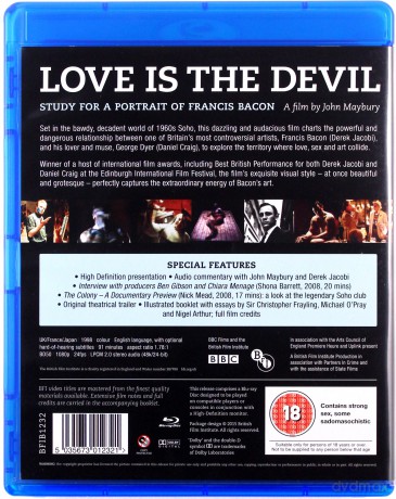 Love Is The Devil (Szkic do portretu Francisa Bacona) [Blu-Ray]