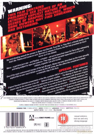 Baise-Moi (Gwałt) [DVD]