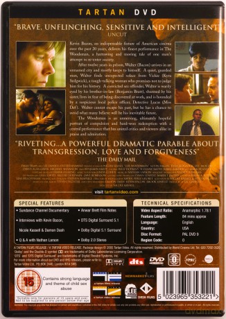 The Woodsman (Zły dotyk) [DVD]