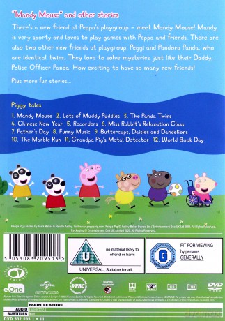 Peppa Pig: Season 6 (12 Episodes) (Świnka Peppa Sezon 6 (12 odcinków)) [DVD]