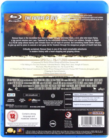 Rescue Dawn (Operacja Świt) [Blu-Ray]