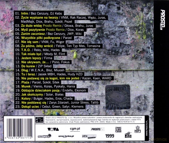 Prosto Mixtape Kebs [CD]