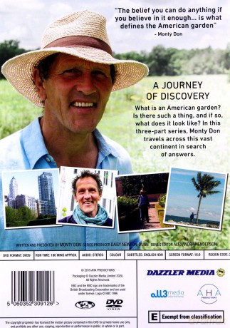 Monty Don's American Gardens [DVD]