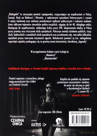 Nielegalni - Vincent V. Severski (digipack) [AUDIOBOOK] [2CD-MP3]