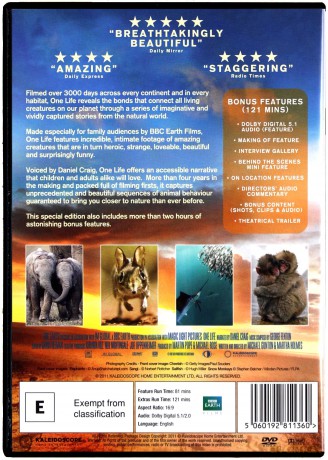 One Life (BBC Earth) [2DVD]