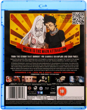 Deadman Wonderland - Complete Series [2xBlu-Ray]