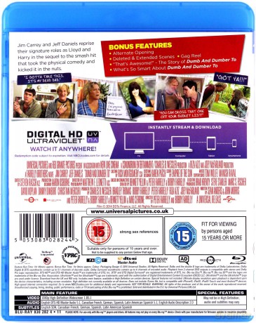 Dumb And Dumber To (Głupi i głupszy bardziej) [Blu-Ray]