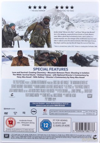 The Mountain Between Us (Pomiędzy nami góry) [DVD]