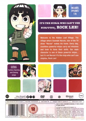 Naruto: Rock Lee And His Ninja Pals Collection 1 (Episodes 1-26) [4DVD]