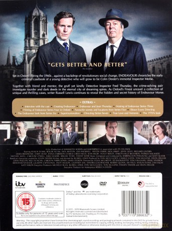 Endeavour: Season 1-7 [DVD]