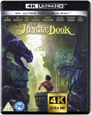 The Jungle Book (Księga dżungli) [Blu-Ray 4K]+[Blu-Ray]