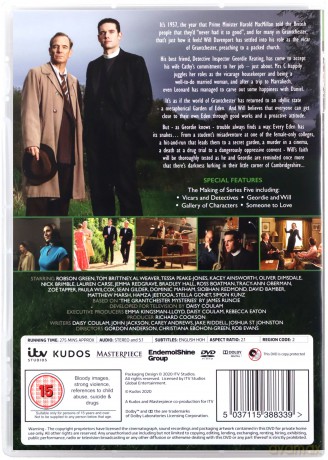 Grantchester: Season 5 [DVD]