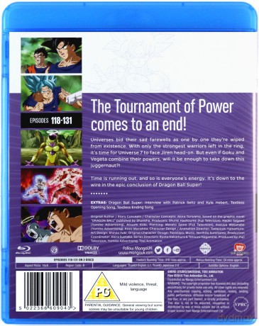 Dragon Ball Super: Part 10 (Episodes 118-131) [2xBlu-Ray]