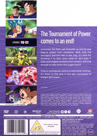 Dragon Ball Super: Part 10 (Episodes 118-131) [2DVD]