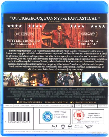 Judy & Punch (Judy i Punch) [Blu-Ray]