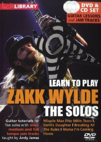 Lick Library Learn To Play Zakk Wylde Th [DVD]