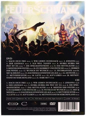 Feuerschwanz: 10 Jahre: Live (Extended) [2CD]