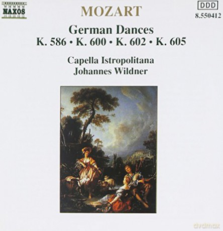 Wolfgang Amadeus Mozart: 25 Deutsche Tss¤nze [CD]