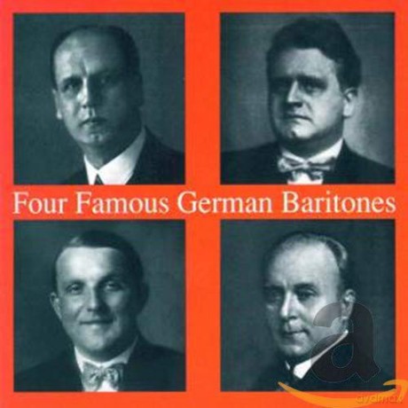 4 Famous German Baritones [CD]