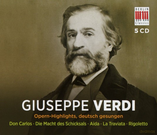 Giuseppe Verdi: 5 Opern-Highlights (in deutscher Sprache) [CD]