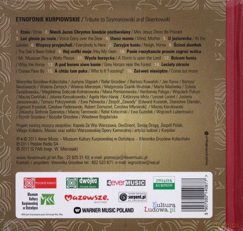 Etnofonie Kurpiowskie (digibook) [CD]
