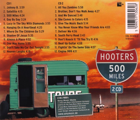 The Hooters: 500 Miles [2CD]