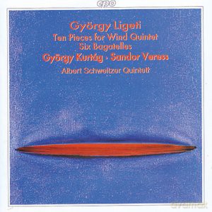 Gyorgy Ligeti: 6 Bagatellen fur Blssserquintett [CD]