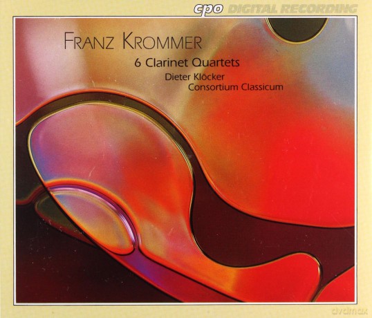 Franz Krommer: 6 Klarinettenquartette [2CD]