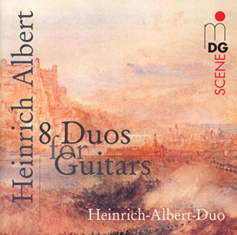 Heinrich Albert: 8 Duos fur Gitarren [CD]