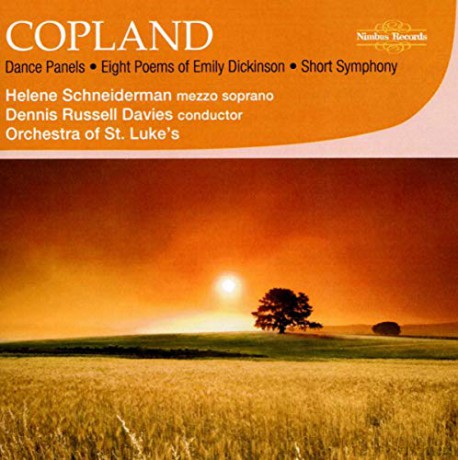 Aaron Copland: 8 Poems of Emily Dickinson [CD]