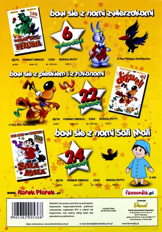 Bajkowy zawrót głowy - 52 bajki [3DVD]