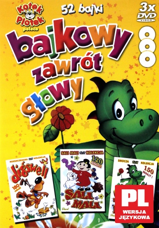 Bajkowy zawrót głowy - 52 bajki [3DVD]
