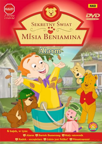 Sekretny świat misia Benjamina: alarm [DVD]