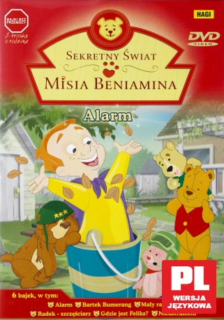 Sekretny świat misia Benjamina: alarm [DVD]