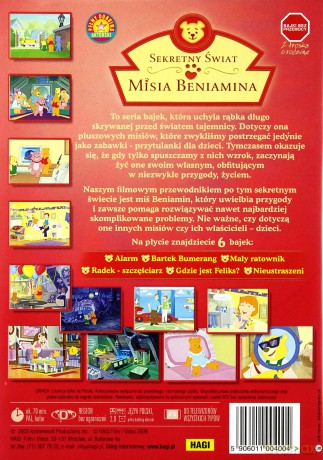 Sekretny świat misia Benjamina: alarm [DVD]