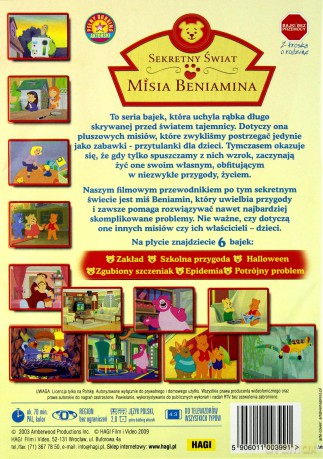 Sekretny świat misia Benjamina: zakład [DVD]