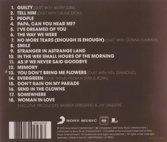 Barbra Streisand: A Woman In Love: The Greatest Hits [CD]