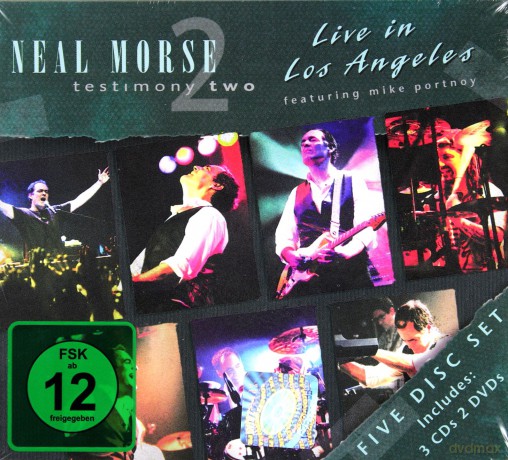 Neal Morse: Testimony 2: Live In Los Angeles (digipack) [3CD]+[2DVD]