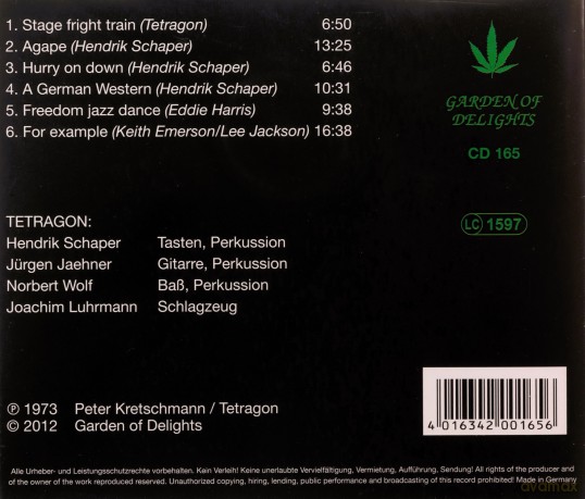 Tetragon: Agape [CD]