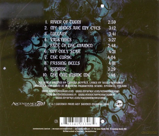 Amberian Dawn: River Of Tuoni [CD]
