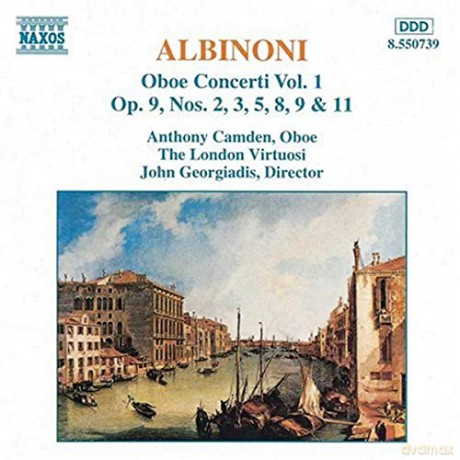 Tomaso Albinoni: Albinoni:oboe Concerti vol. 1 [CD]