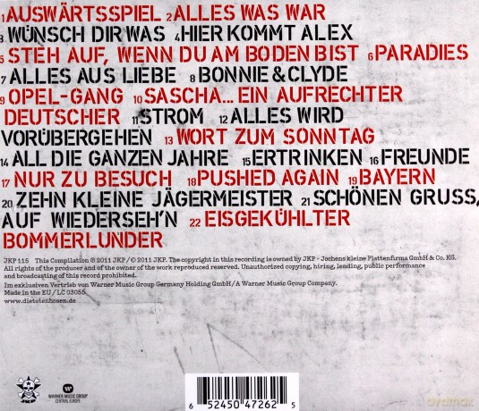 Die Toten Hosen: All die ganzen Jahre: Ihre besten Lieder [CD]