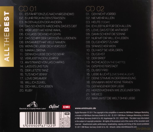 Christian Anders: All The Best [CD]